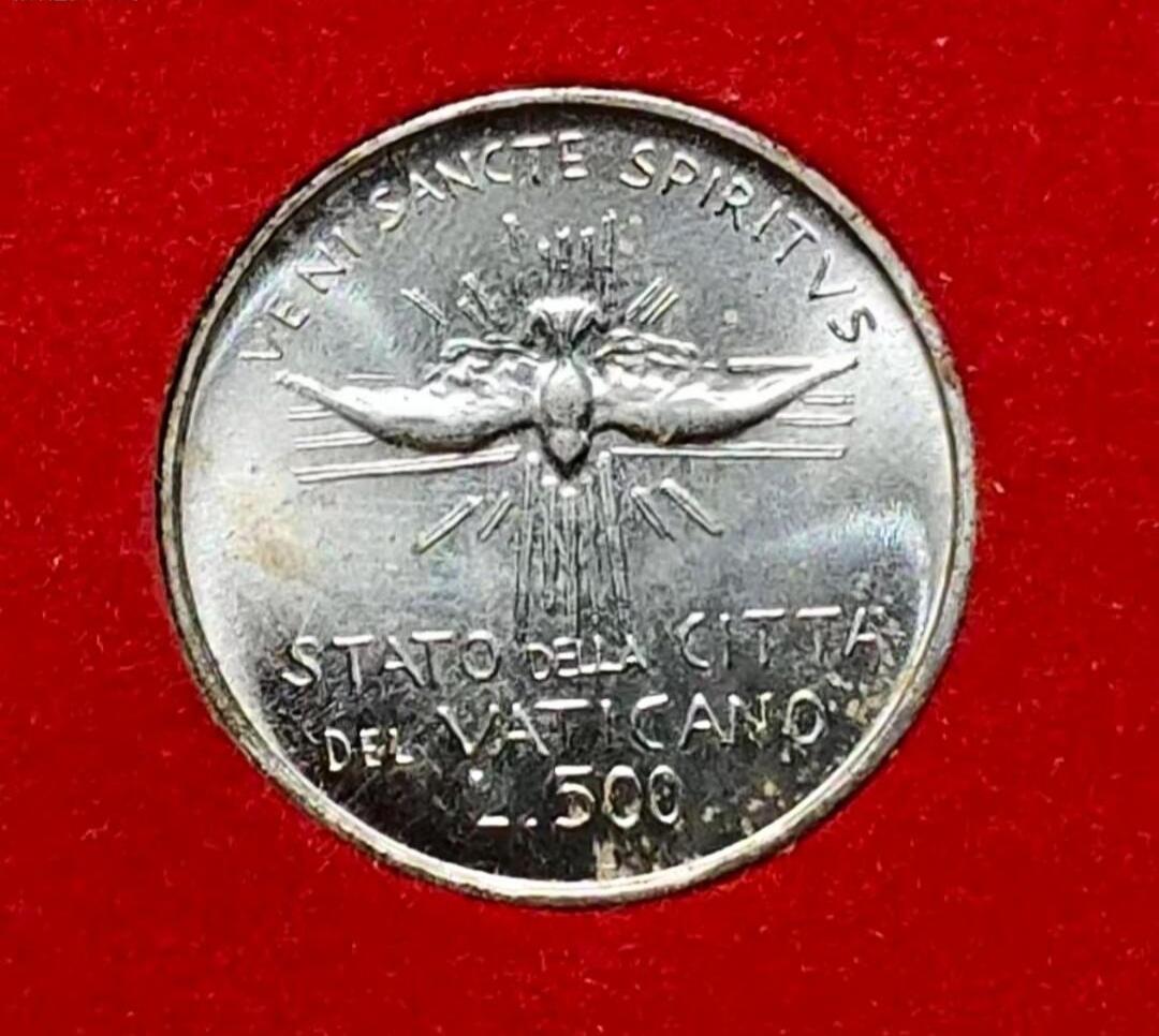 世界各国银币章专场（第23场） 1978年梵蒂冈教皇九月空缺纪念500里拉银币