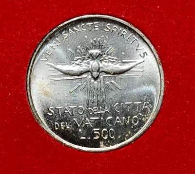 世界各国银币章专场（第23场） - 1978年梵蒂冈教皇九月空缺纪念500里拉银币