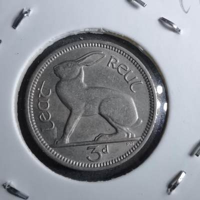 沼泽如烟--第891场 - 爱尔兰1968年3便士