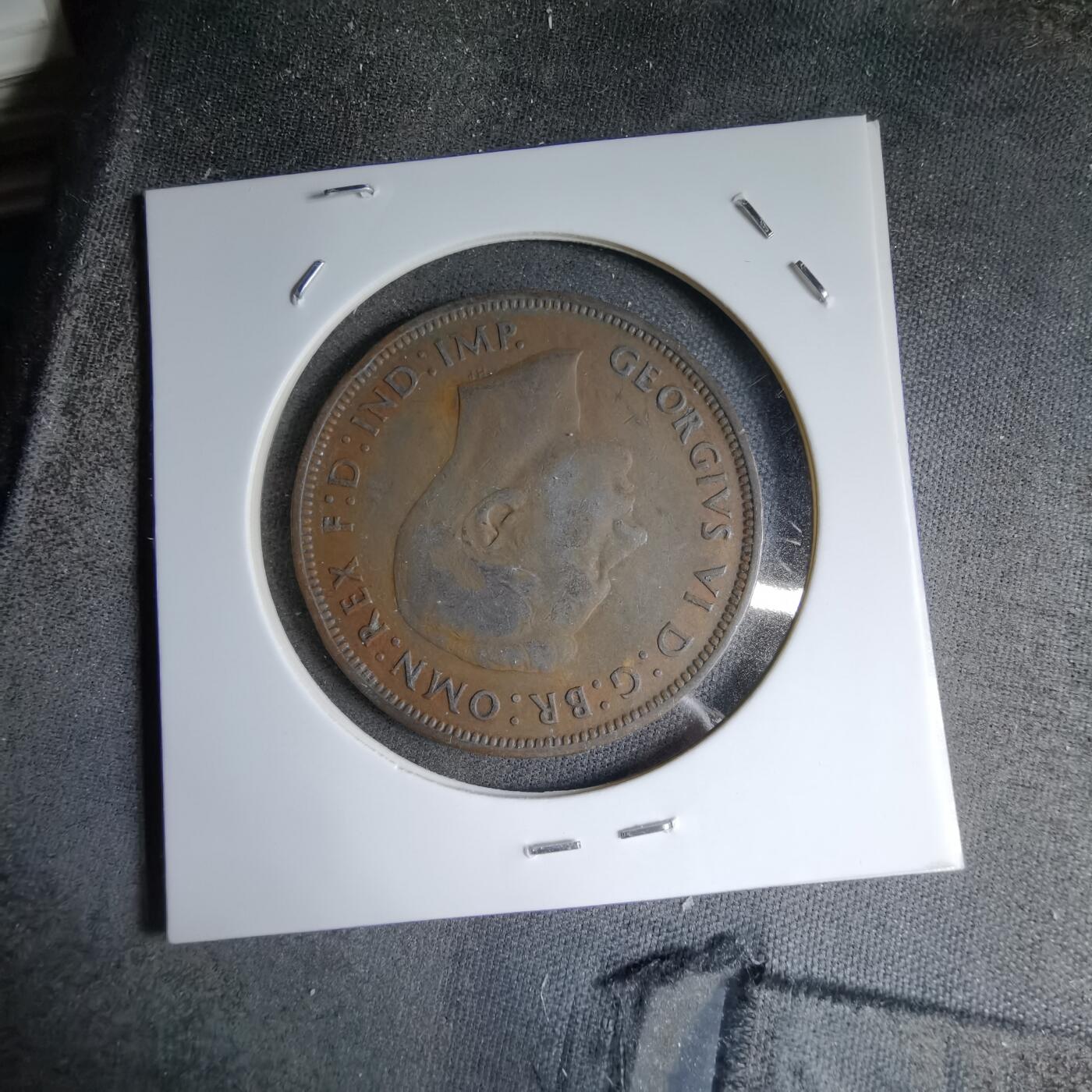 沼泽如烟--第890场 英国1937年1便士