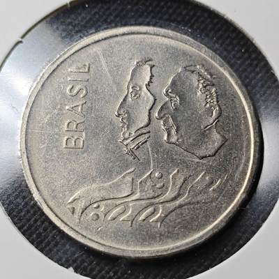 KK钱币收藏小铺  第364场  2月预留时间 周末发货 -  巴西1克鲁塞罗纪念币