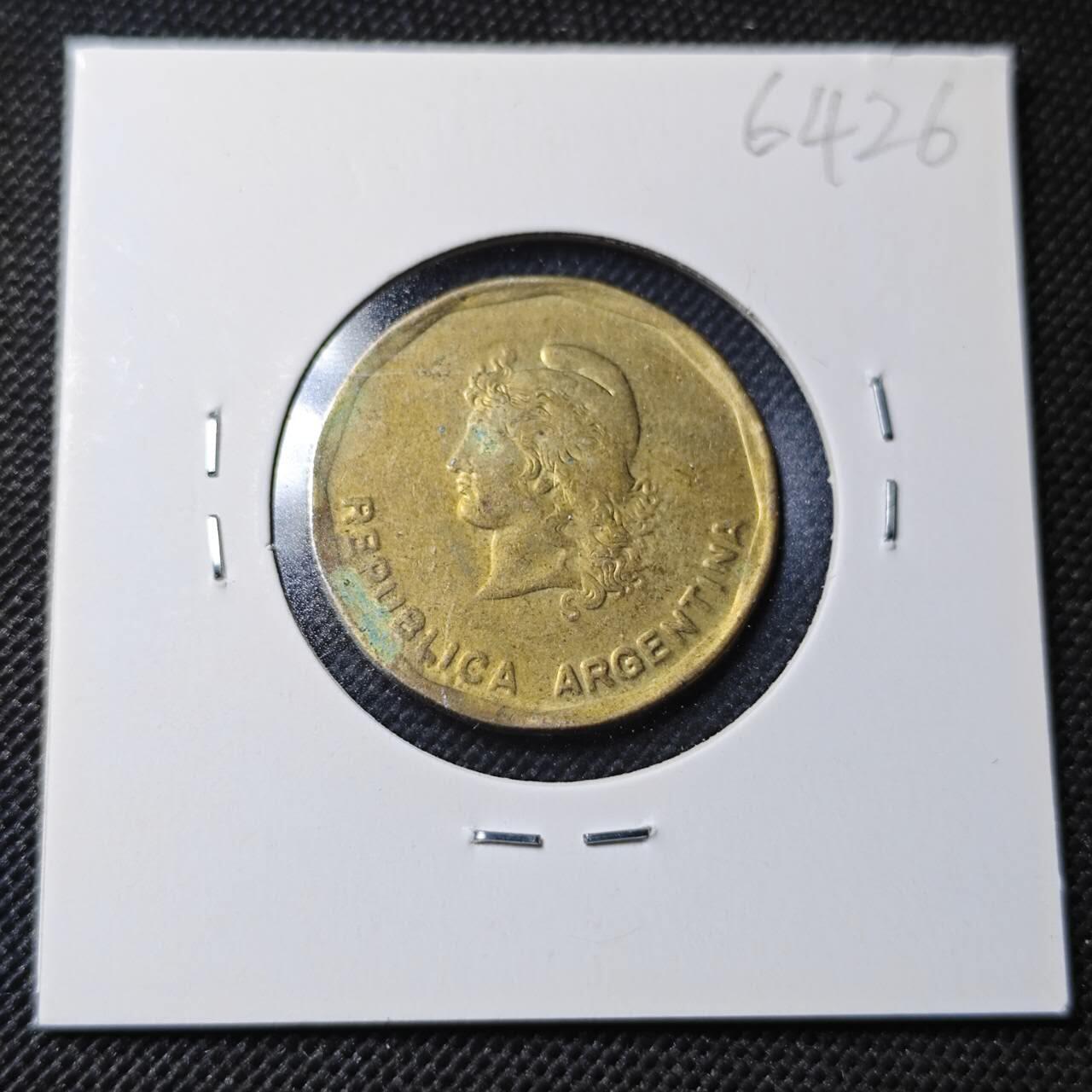 KK钱币收藏小铺  第364场  2月预留时间 周末发货  阿根廷50分
