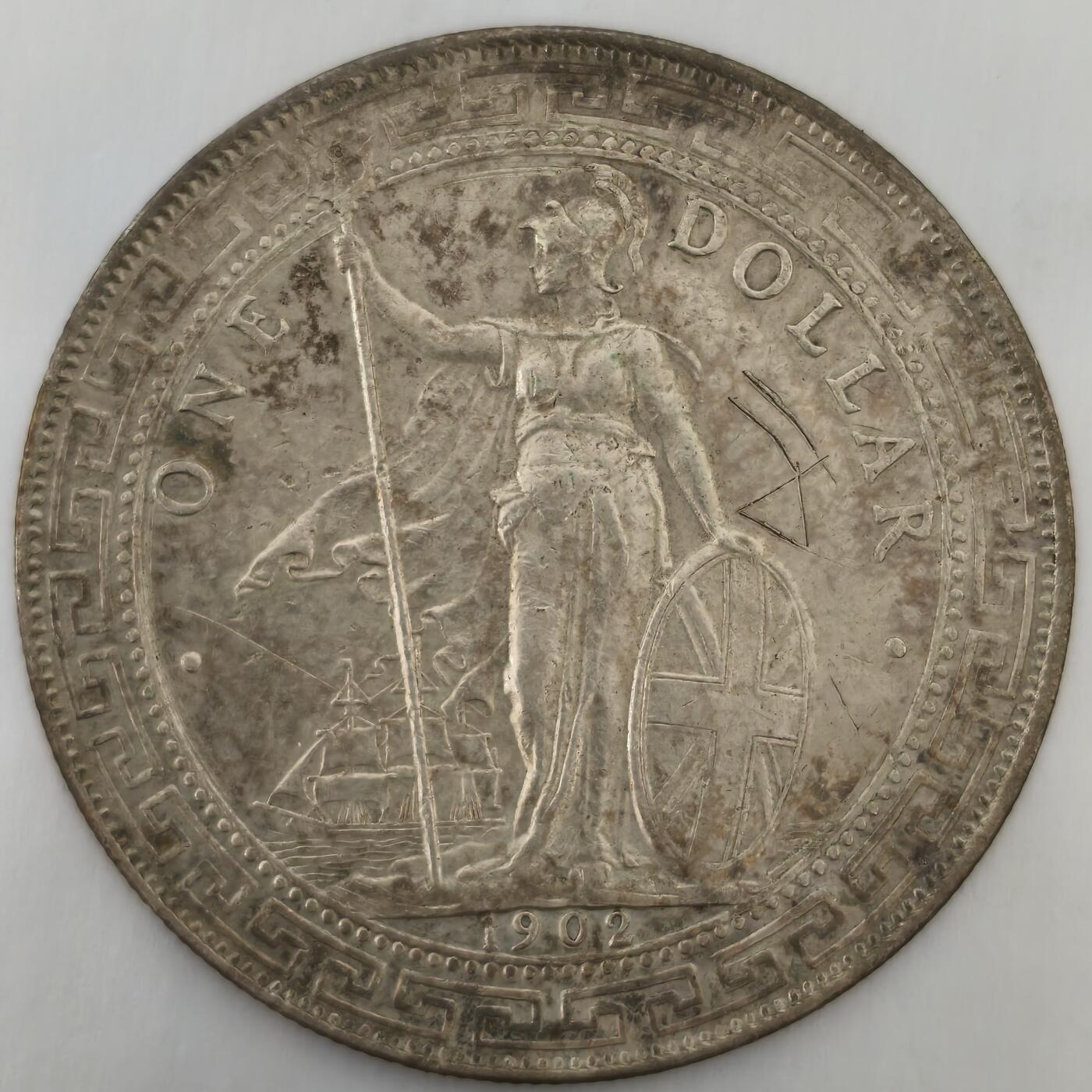 老蟹的宝藏🏴‍☠️ III 1902年1元站洋银币