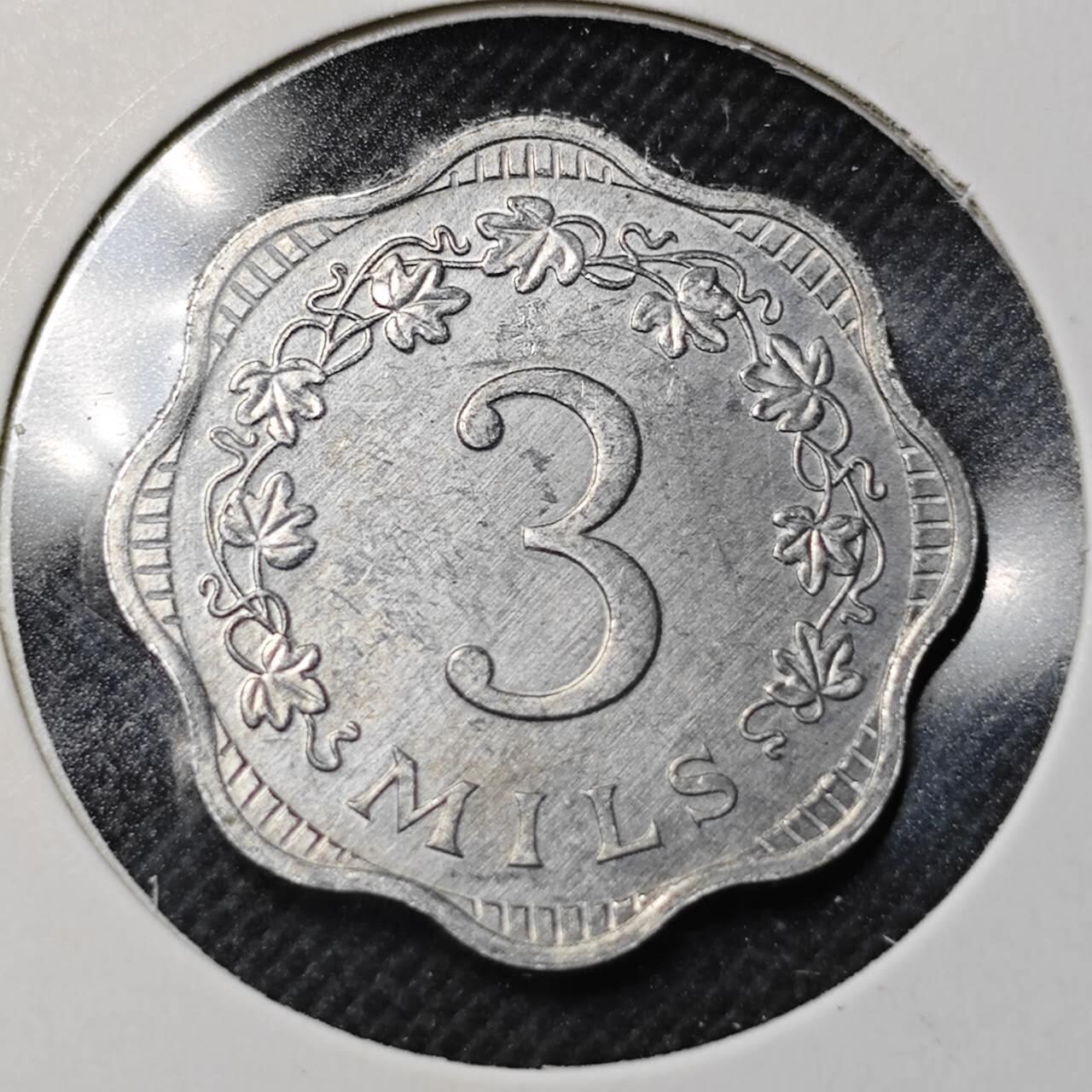 KK钱币收藏小铺  第364场  2月预留时间 周末发货  马耳他3米尔