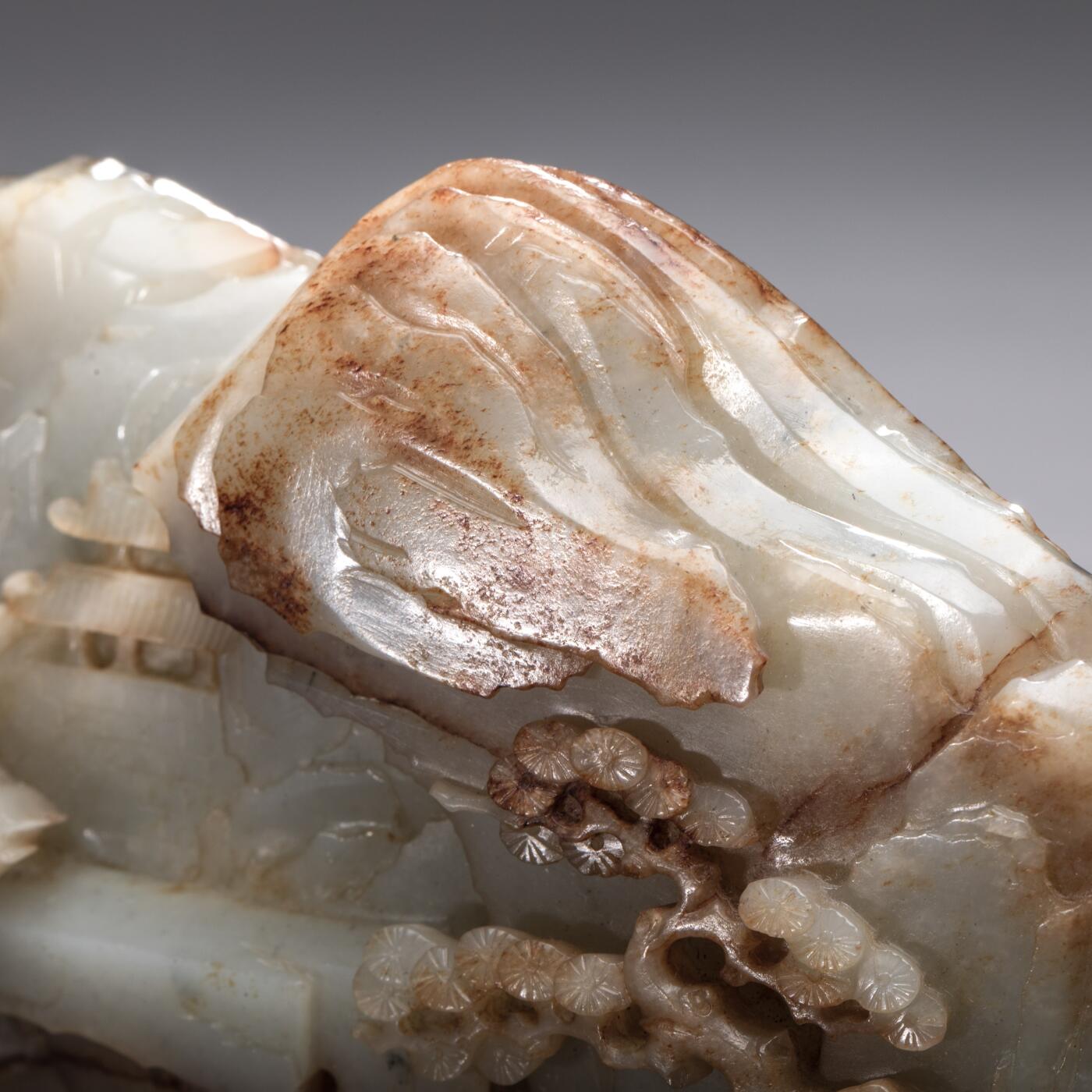 日本大阪雅和auction 2025金秋競賣會第一期 清 玉山子 尺寸:W:16 H:11cm