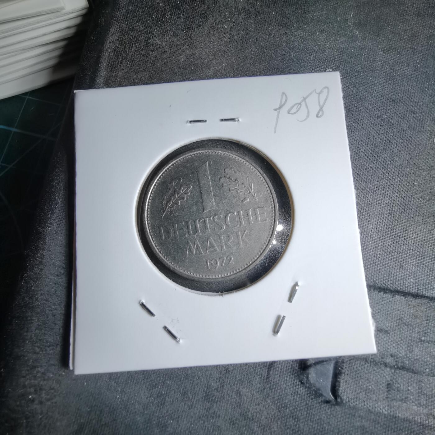 沼泽如烟--第890场 德国1972年1马克