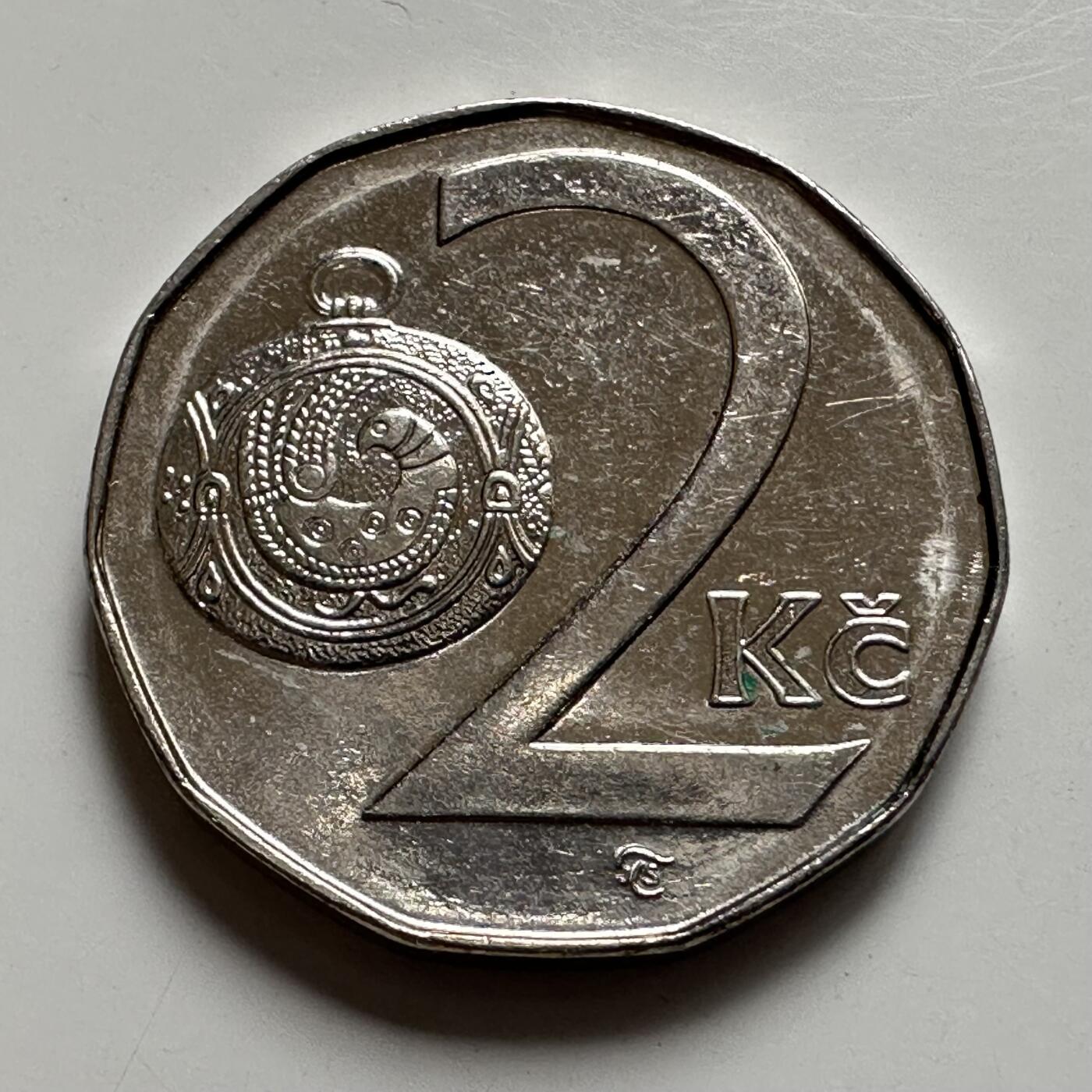 🌹外币初藏🌹🐯2025年第123场  每周二四六晚8️⃣点 接代拍 捷克1997年2克朗