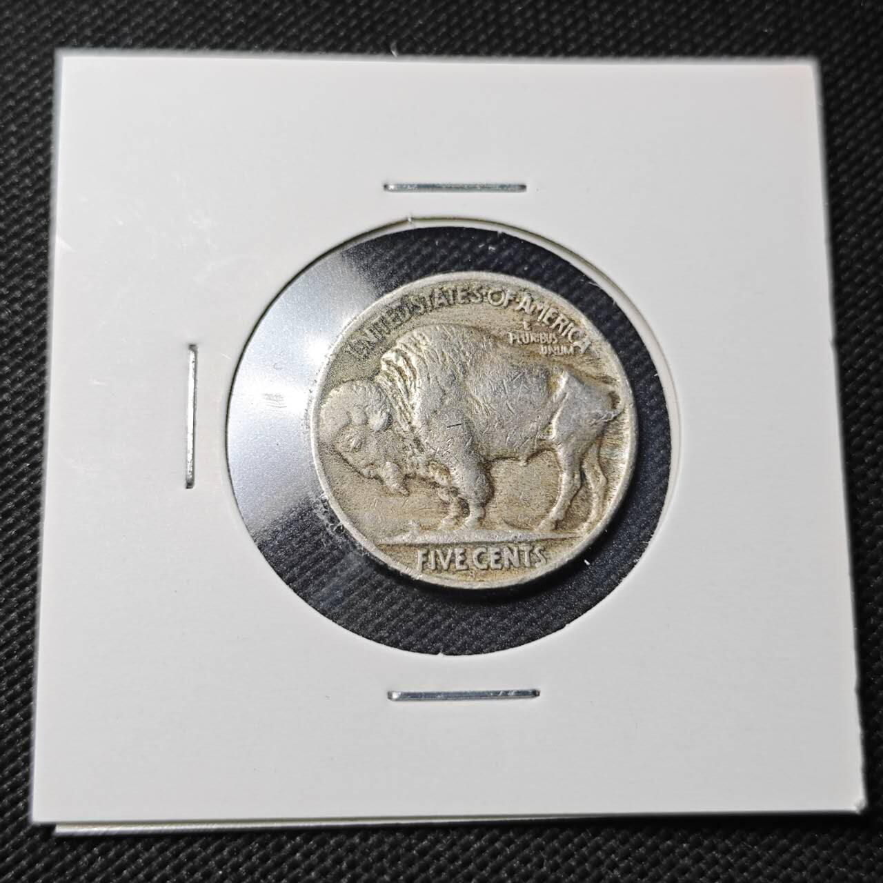 KK钱币收藏小铺  第363场  2月预留时间 周末发货  1937美国5分镍币