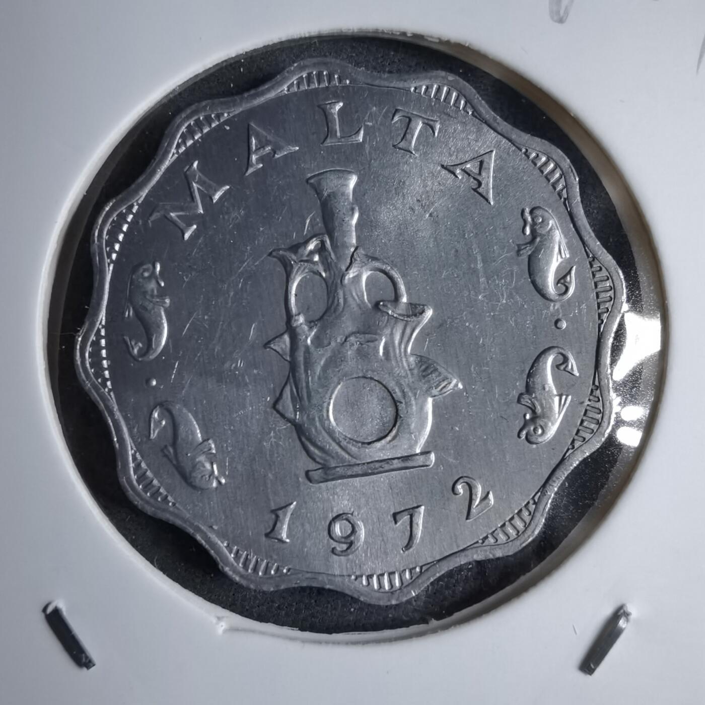 沼泽如烟--第890场 马耳他1972年5米尔