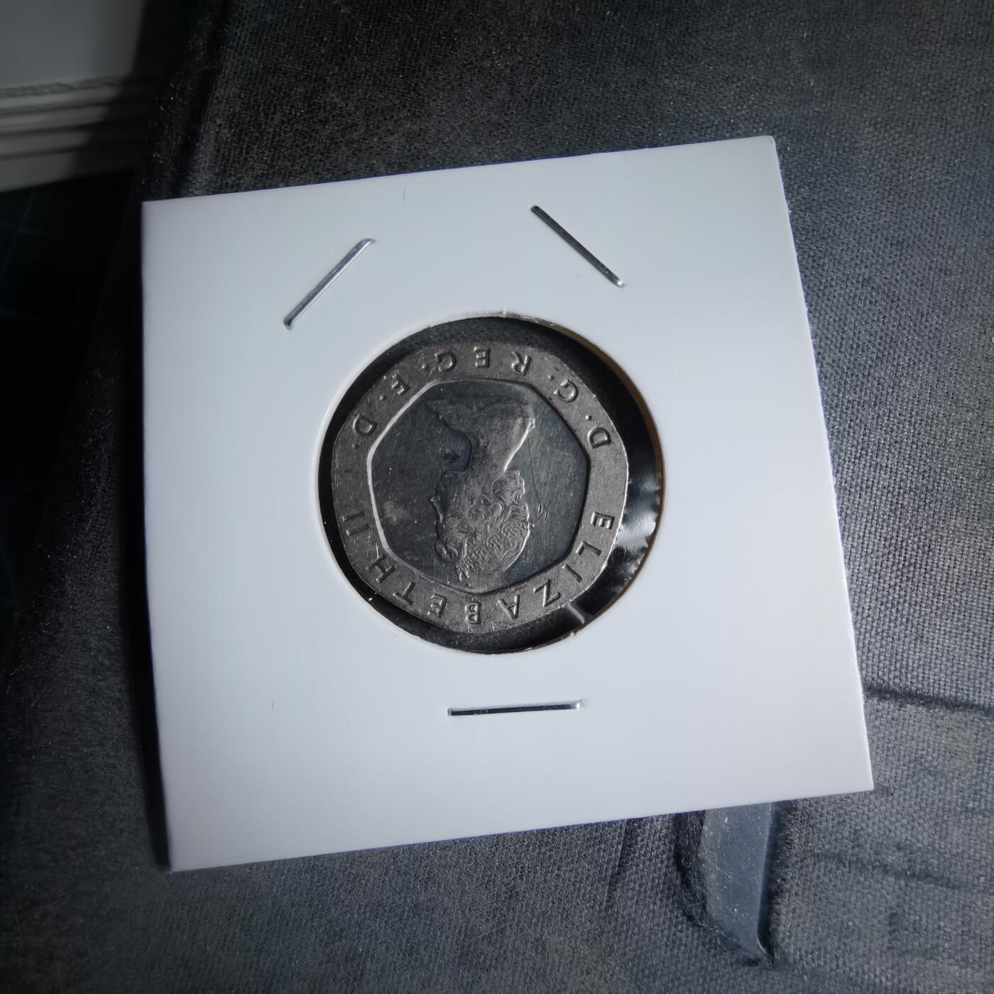 沼泽如烟--第890场 英国1983年20便士