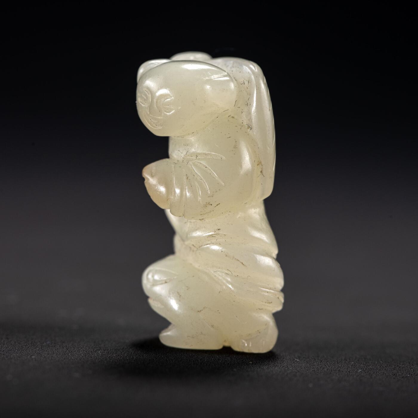 日本大阪雅和auction 2025金秋競賣會第一期 清 玉墜 玉珮 三點 尺寸:尺寸不一x3