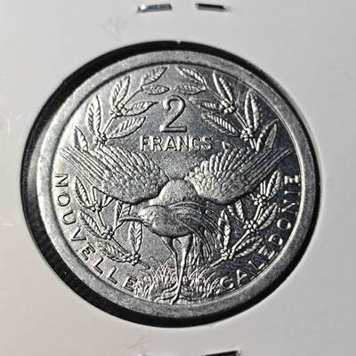 KK钱币收藏小铺  第364场  2月预留时间 周末发货 -  2000法属新喀里多尼亚2法郎