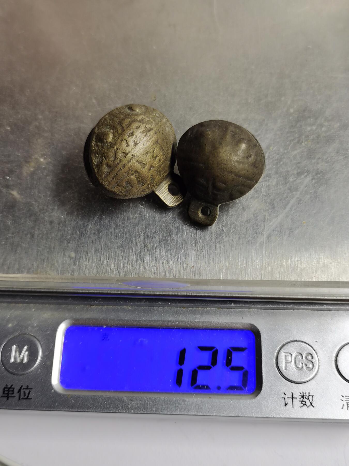 藏珍品阁专场78期 老铃铛一对，声音清脆