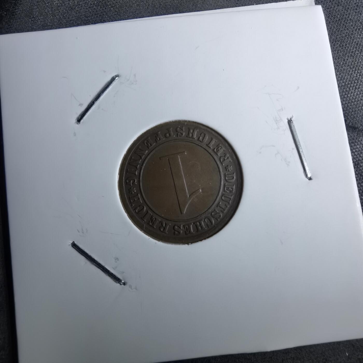 沼泽如烟--第891场 德国1933年1芬尼