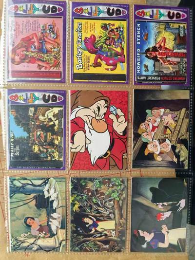 龙虎卡牌第六二场 百里霸场 （无佣金，周六结拍，欢迎送拍） - 普卡9张 2001年USA迪士尼公司发行-剧照卡5张+赛尔映象公司发行-广告卡4张