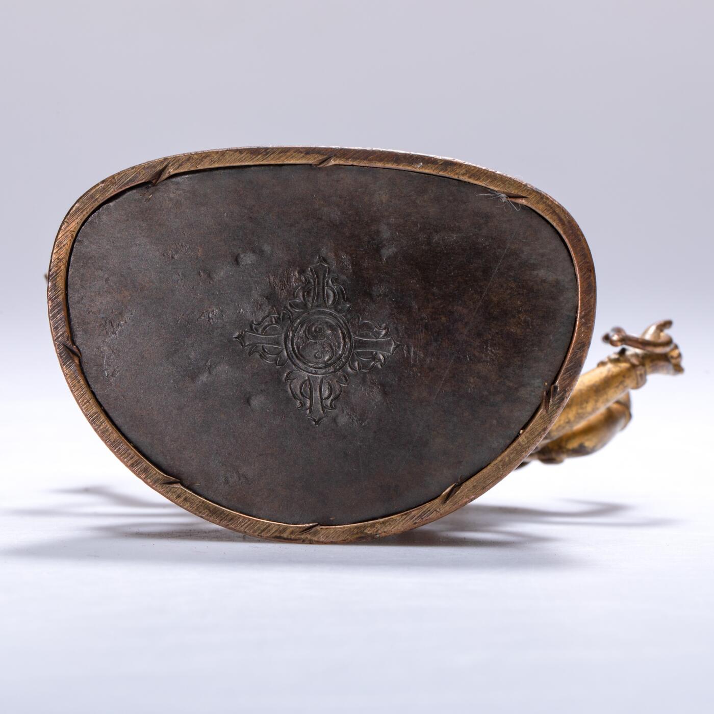 日本大阪雅和auction 2025金秋競賣會第一期 清 銅鎏金尊勝佛母像 尺寸:H:26cm