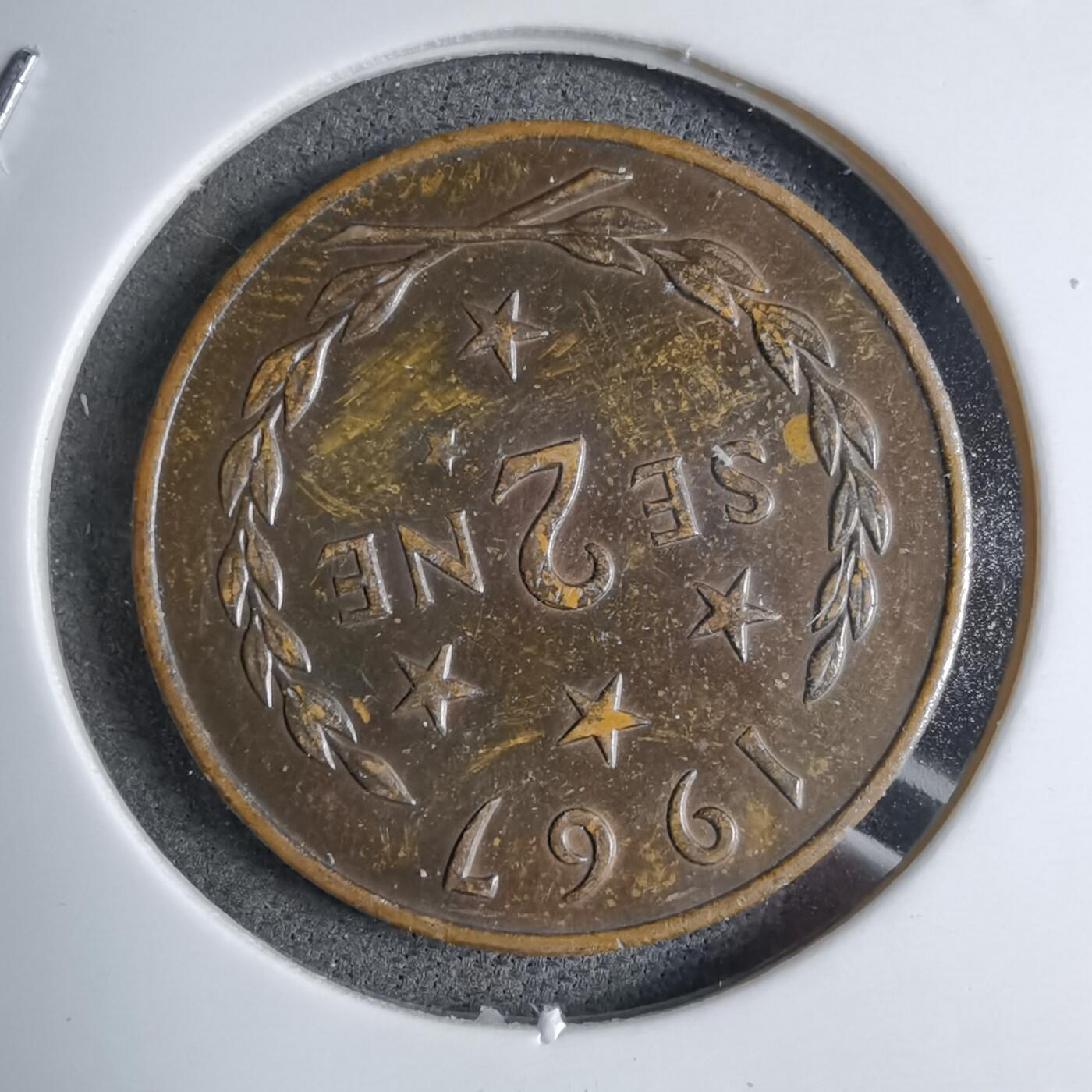 沼泽如烟--第890场 萨摩亚1967年二分