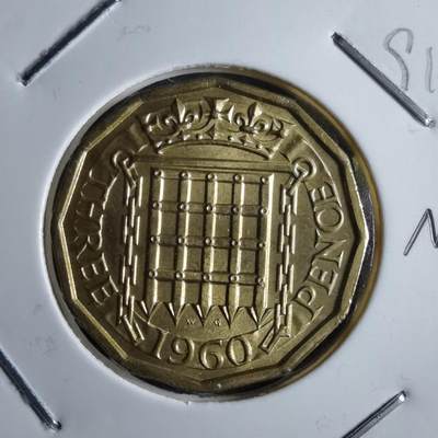 沼泽如烟--第891场 - 英国1960年3便士