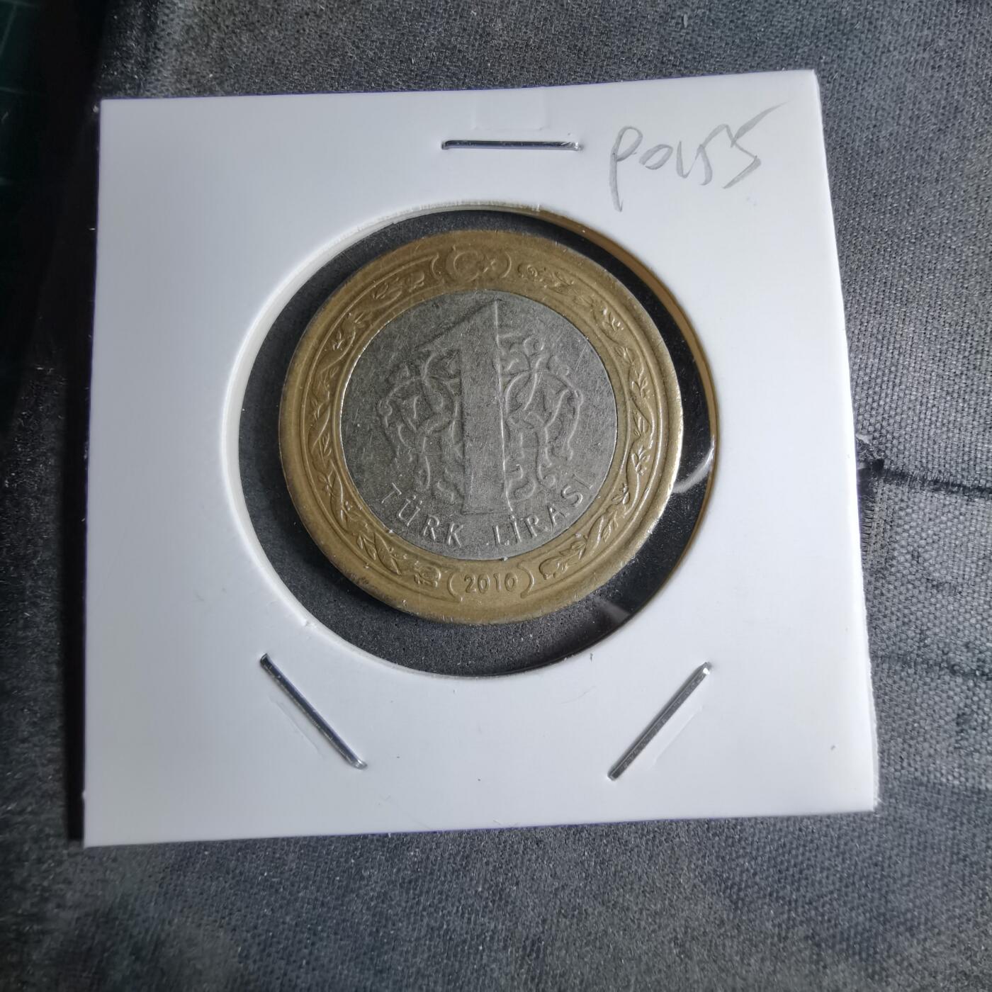 沼泽如烟--第890场 土耳其2010年1里拉