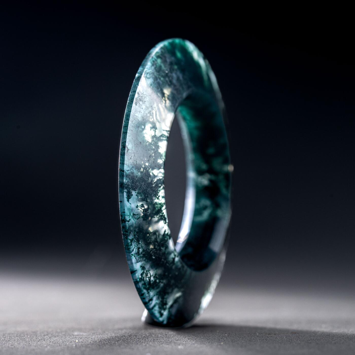 日本大阪雅和auction 2025金秋競賣會第一期 戰國 水草瑪瑙環 尺寸:D:5.5cm