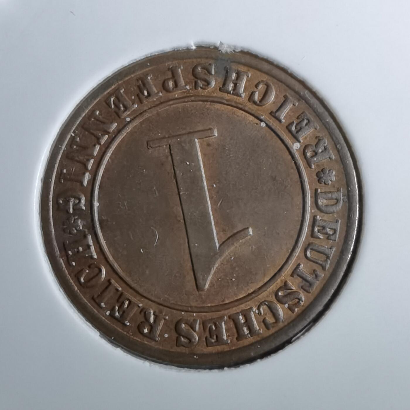 沼泽如烟--第891场 德国1931年1芬尼