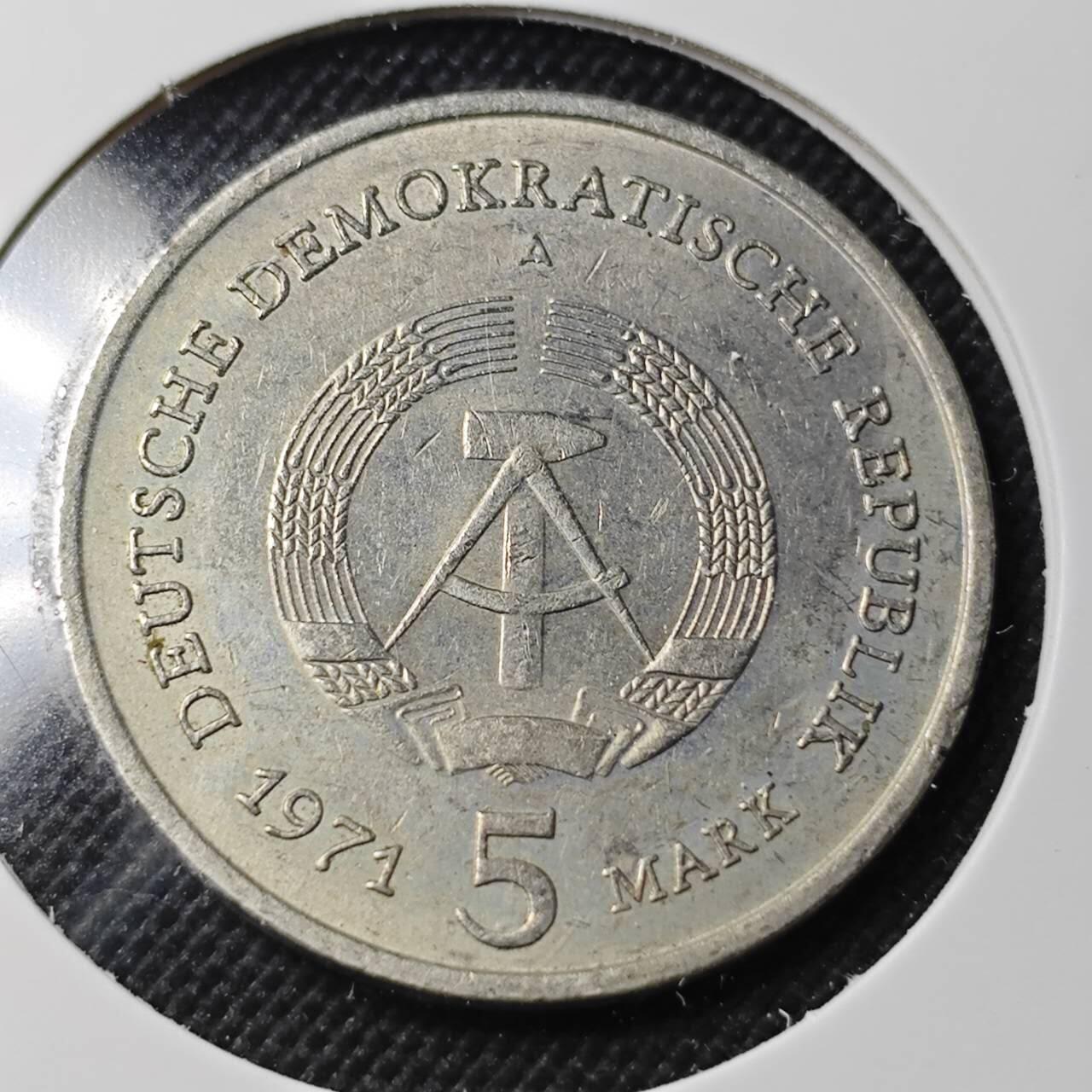 KK钱币收藏小铺  第364场  2月预留时间 周末发货  东德5马克