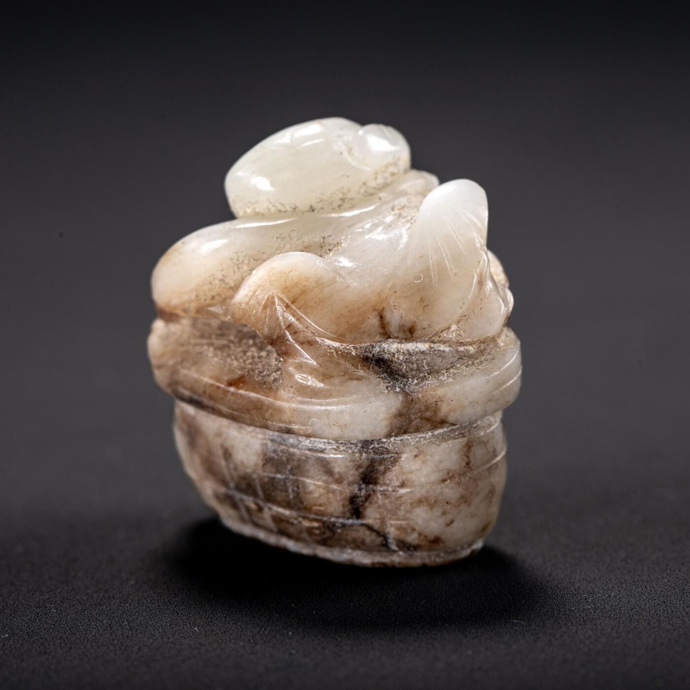 日本大阪雅和auction 2025金秋競賣會第一期 清 玉墜 玉珮 四點 尺寸:尺寸不一x4