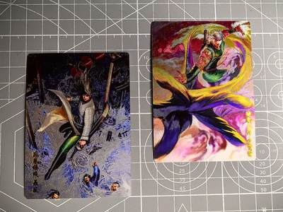 拒绝佣金 不寄存  卡牌设有底价 拒绝小号抬价 大家放心拍 所有拍品全部有卡膜 自制卡牌 不包厂瑕 放大镜 品控 勿拍 流拍商品会循环 感谢大家支持 留个关注 不定时上新 谢谢 - 奇点卡牌 聂风 步惊云 粗闪