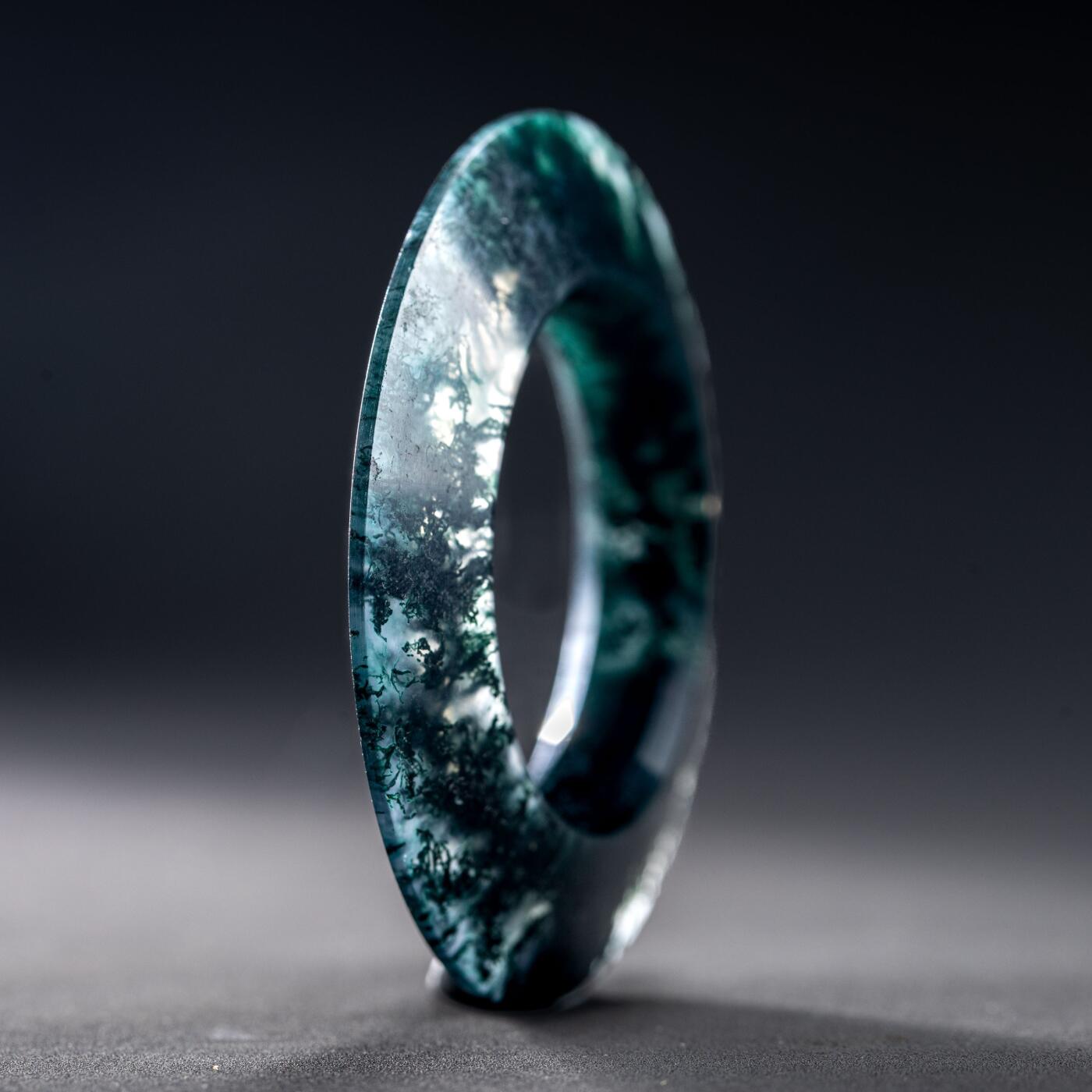 日本大阪雅和auction 2025金秋競賣會第一期 戰國 水草瑪瑙環 尺寸:D:5.5cm