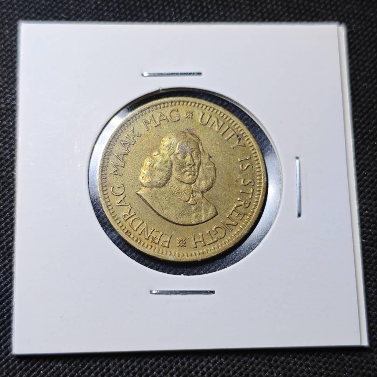 KK钱币收藏小铺  第364场  2月预留时间 周末发货  1961南非1/2分铜币