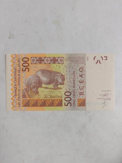 外币 - 全新西非500法朗