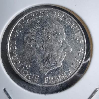 沼泽如烟--第890场 - 法国1988年1法郎纪念币