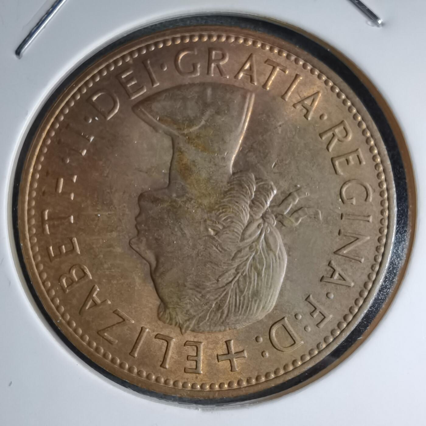 沼泽如烟--第890场 英国1967年1便士