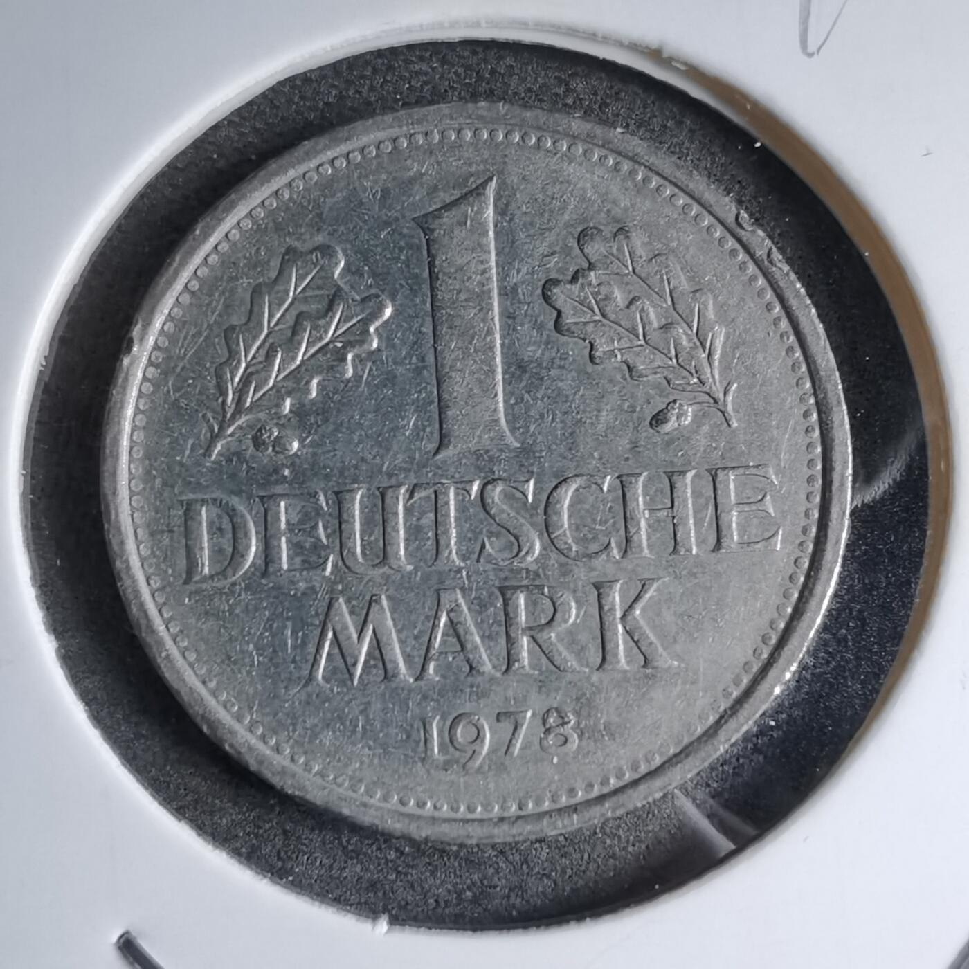 沼泽如烟--第890场 德国1978年1马克