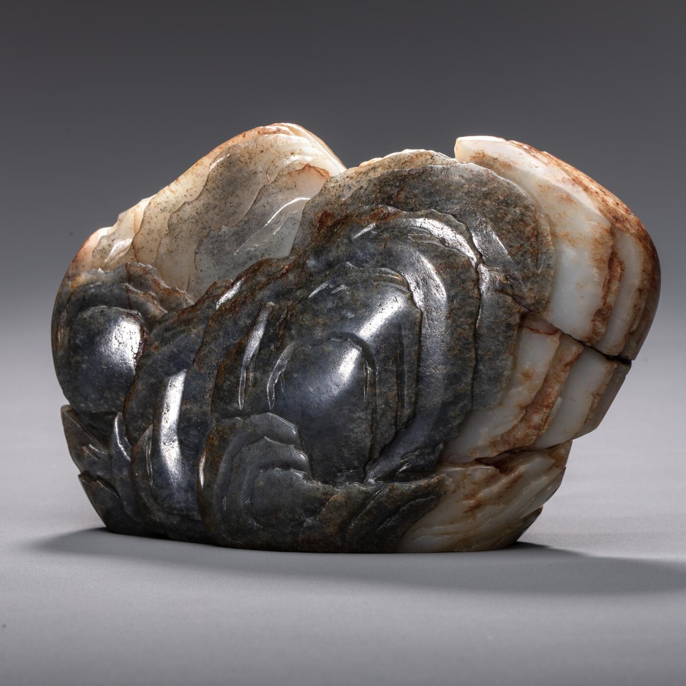 日本大阪雅和auction 2025金秋競賣會第一期 清 玉山子 尺寸:W:16 H:11cm