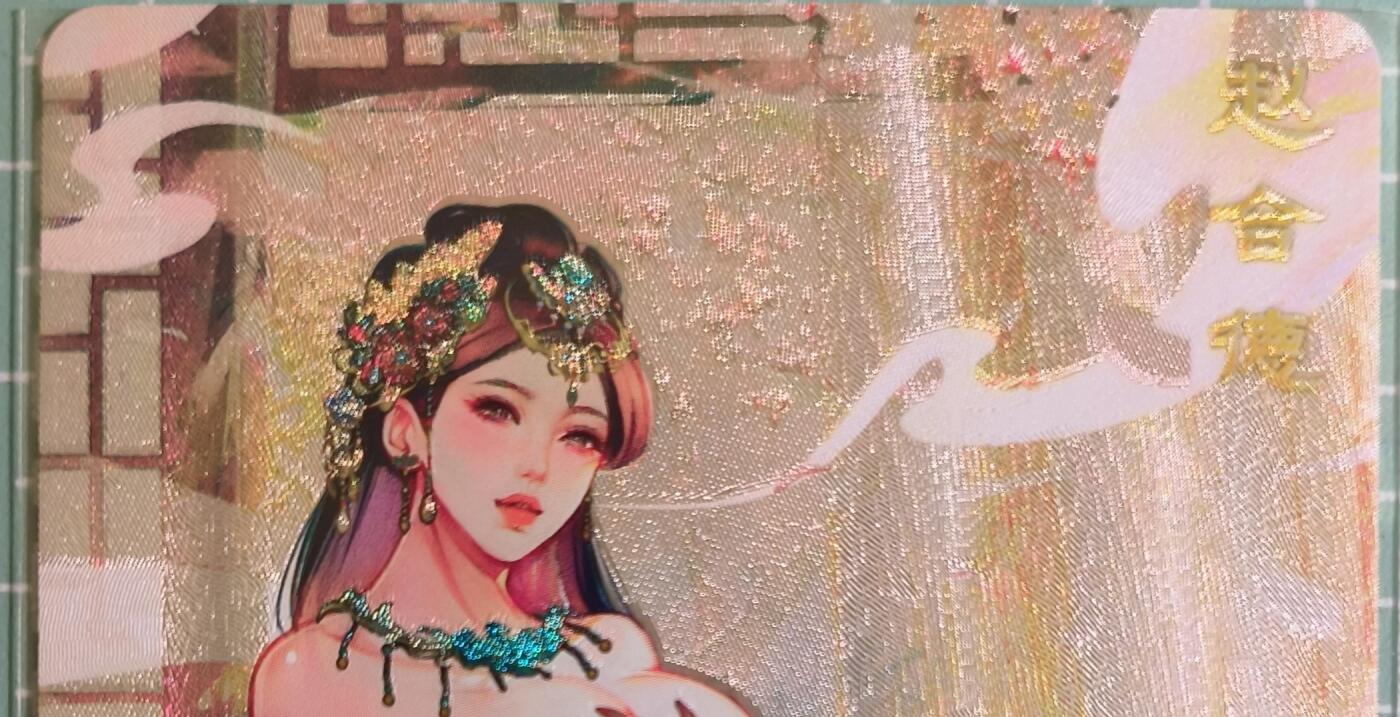 C先生卡牌 第15期 元集纪·刷子签·罐儿签·毒瘤签(持续收拍品中...) 【粗闪】砖家卡牌《艳绝天下》赵合德