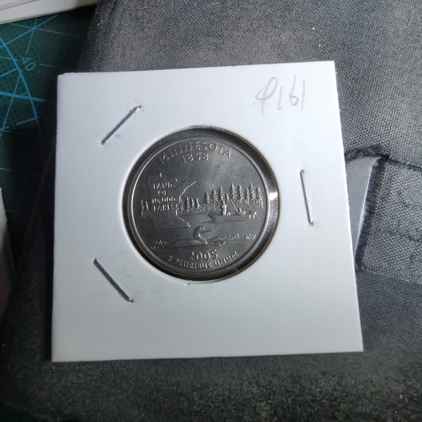 沼泽如烟--第891场 美国2005年25分纪念币