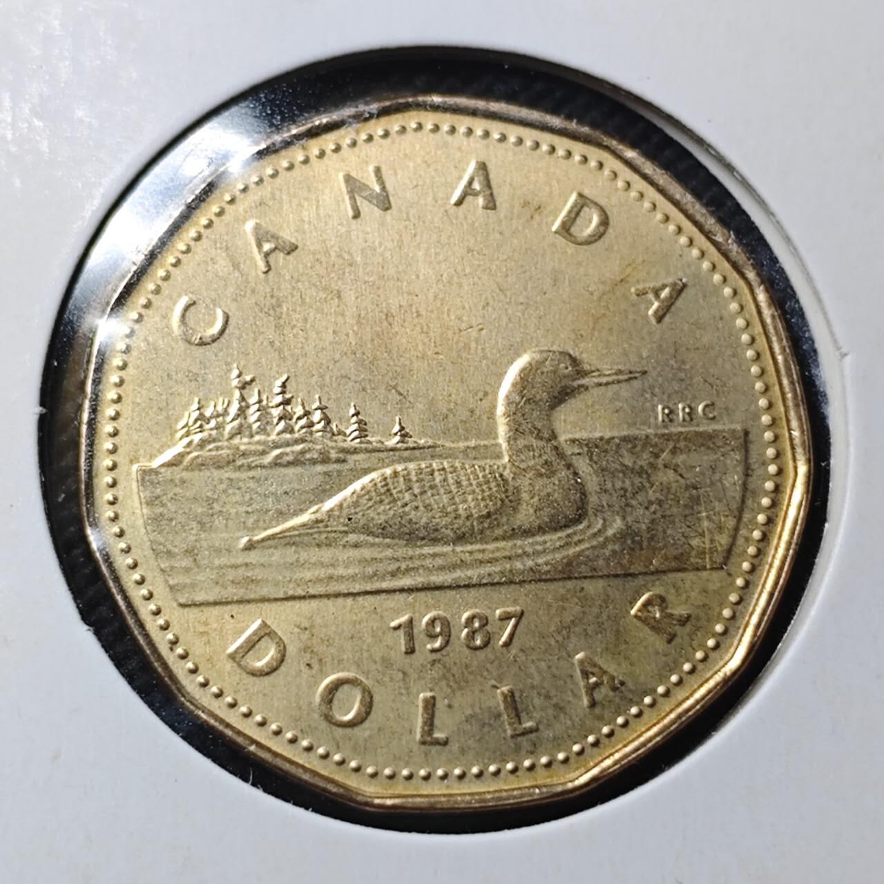 KK钱币收藏小铺  第363场  2月预留时间 周末发货  加拿大1元 好品