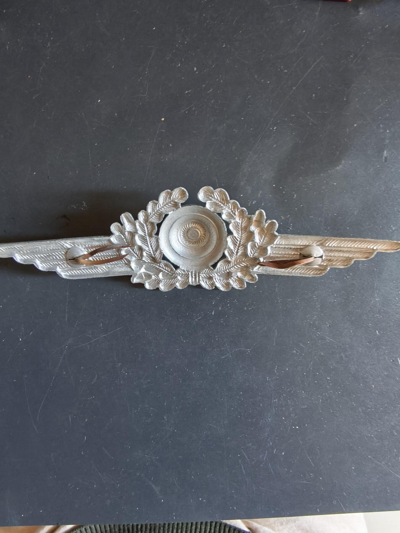 老王徽章第161期 德三空军金属帽徽