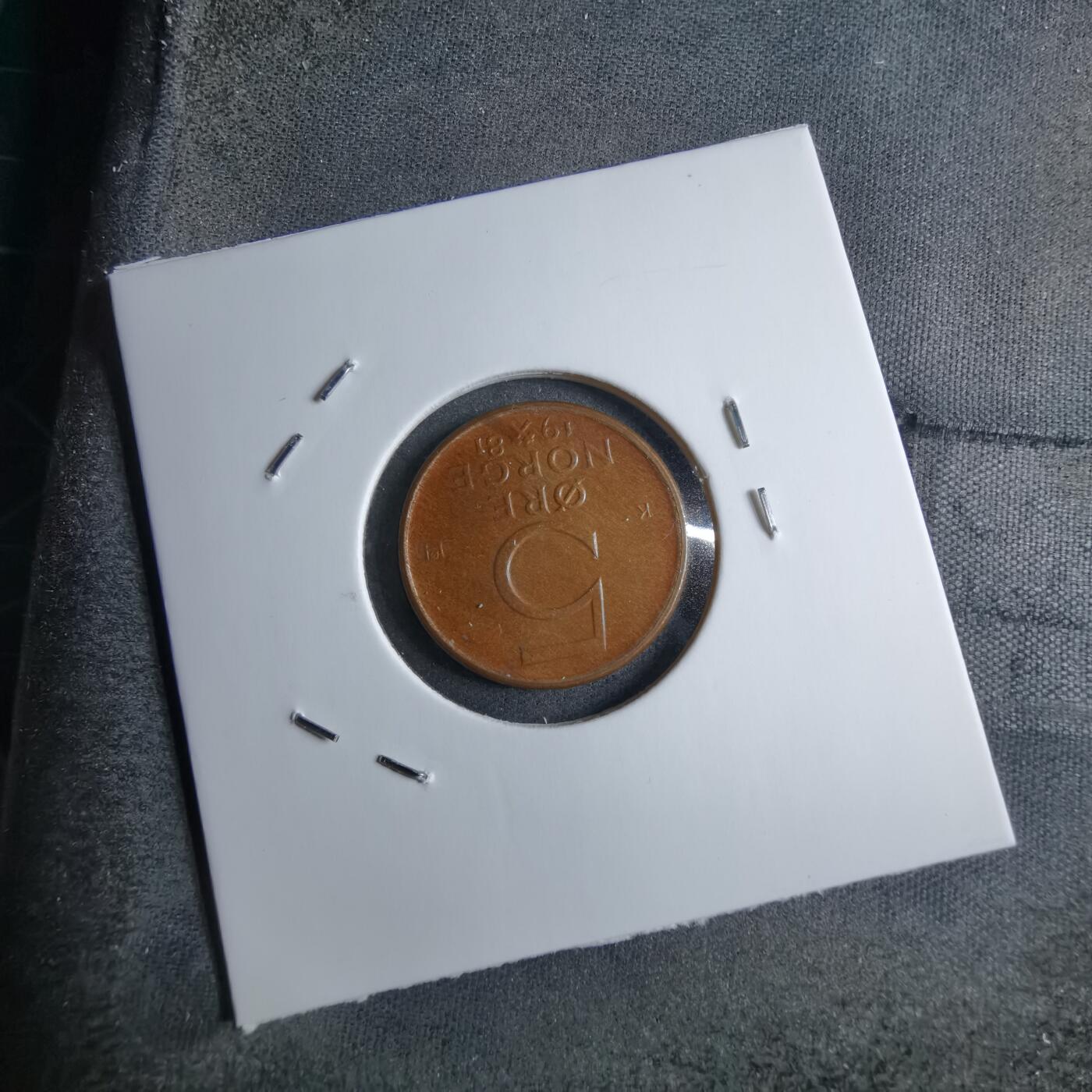 沼泽如烟--第890场 挪威1981年5欧尔