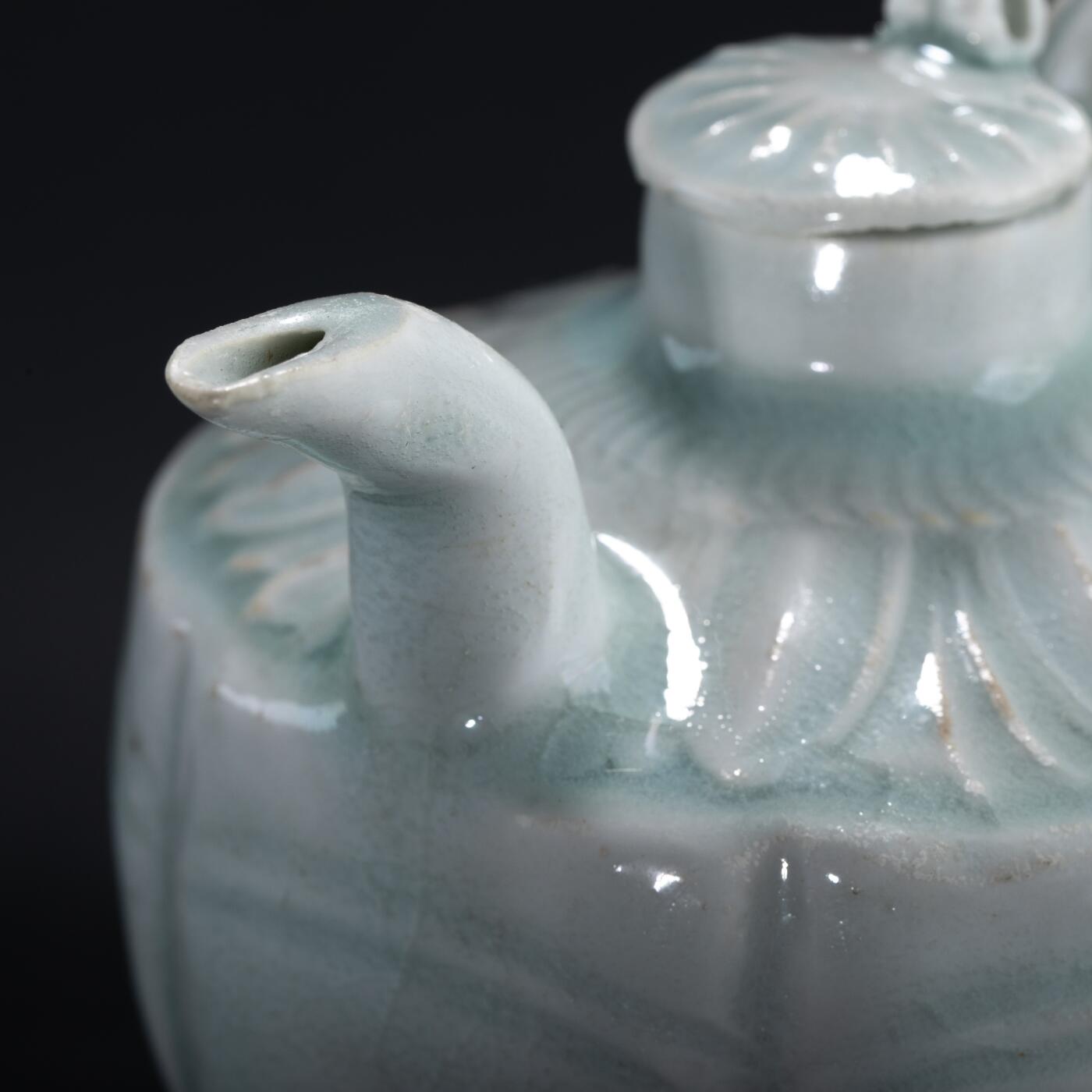 日本大阪雅和auction 2025金秋競賣會第一期 宋 湖田窯水注 尺寸:W:11 H:8.5cm