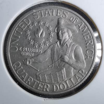 沼泽如烟--第891场 - 美国1976年25分纪念币