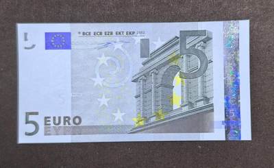 北京马甸外国币专卖第146期，外国纸币币专场，陆续上拍，欢迎关注 - 2002年德国首版一签5欧元纸币全新