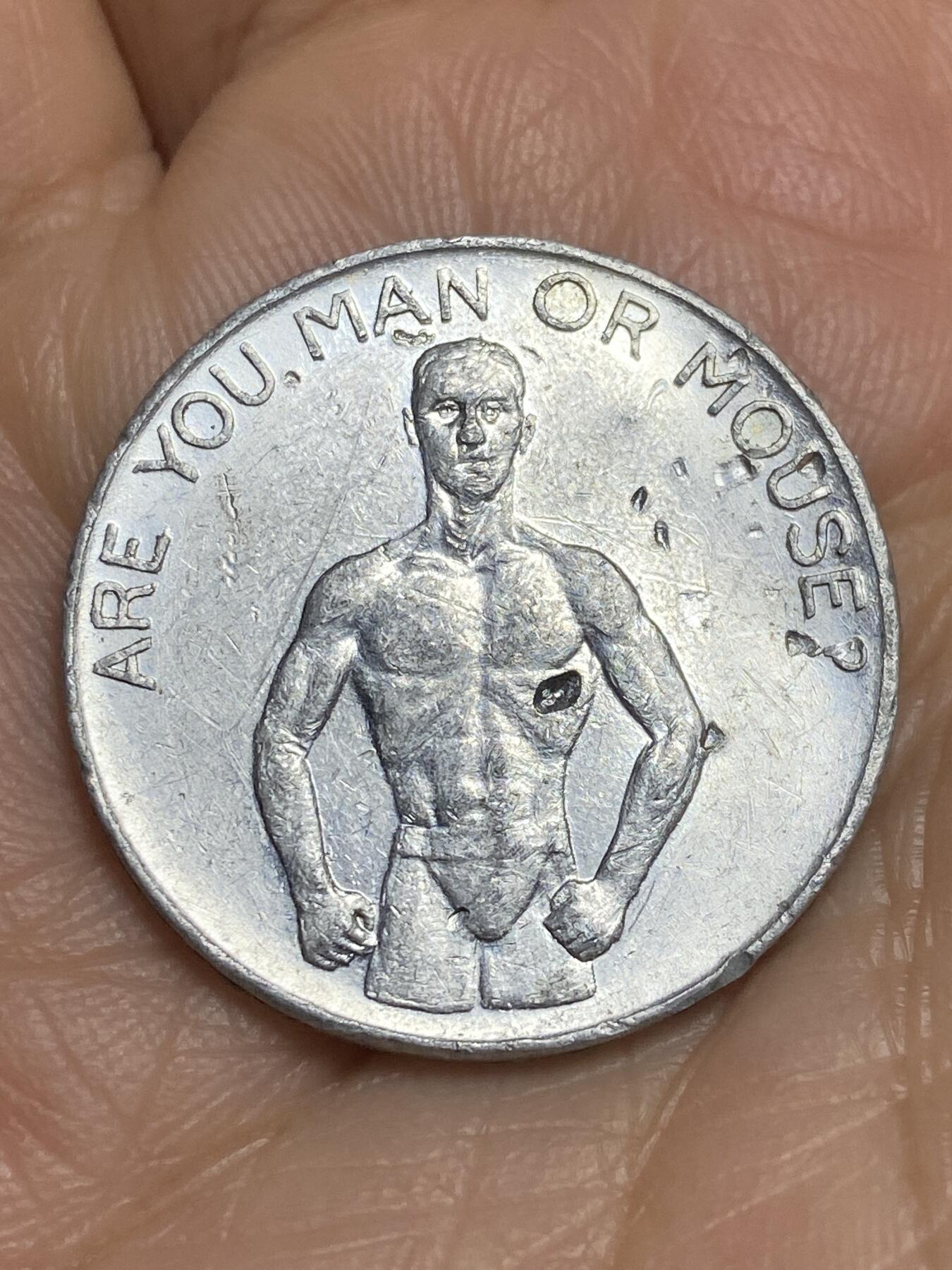 2025年第一百二十二场(总第一百四十八场）外国好品散币(免佣金) 美国🇺🇸1936年(Strike Me Pink)电影宣传代币