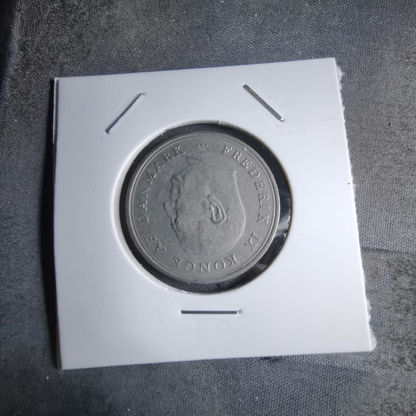 沼泽如烟--第890场 丹麦1963年1克朗