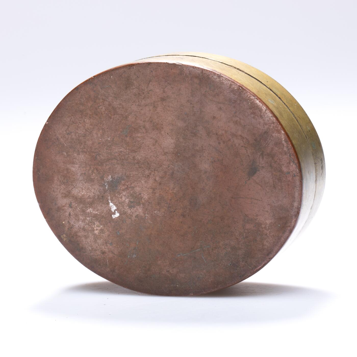 日本大阪雅和auction 2025金秋競賣會第一期 銅 馬晉款駿馬墨盒 尺寸:W:9 H:3cm