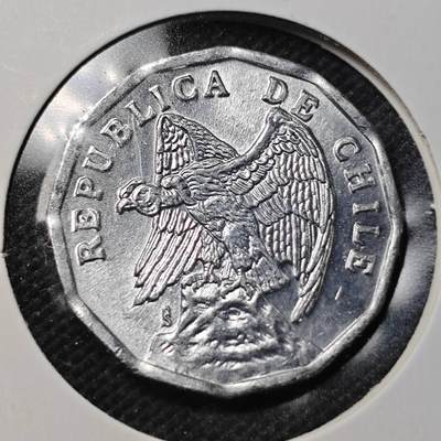 KK钱币收藏小铺  第363场  2月预留时间 周末发货 -  1979智利10分