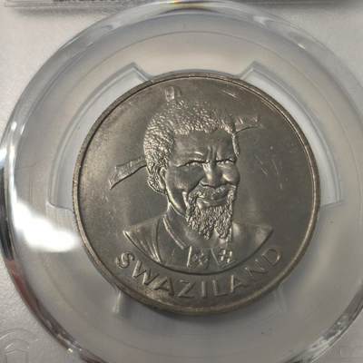 老蟹的宝藏🏴‍☠️ III - PCGS MS66 斯威士兰1Fil FAO