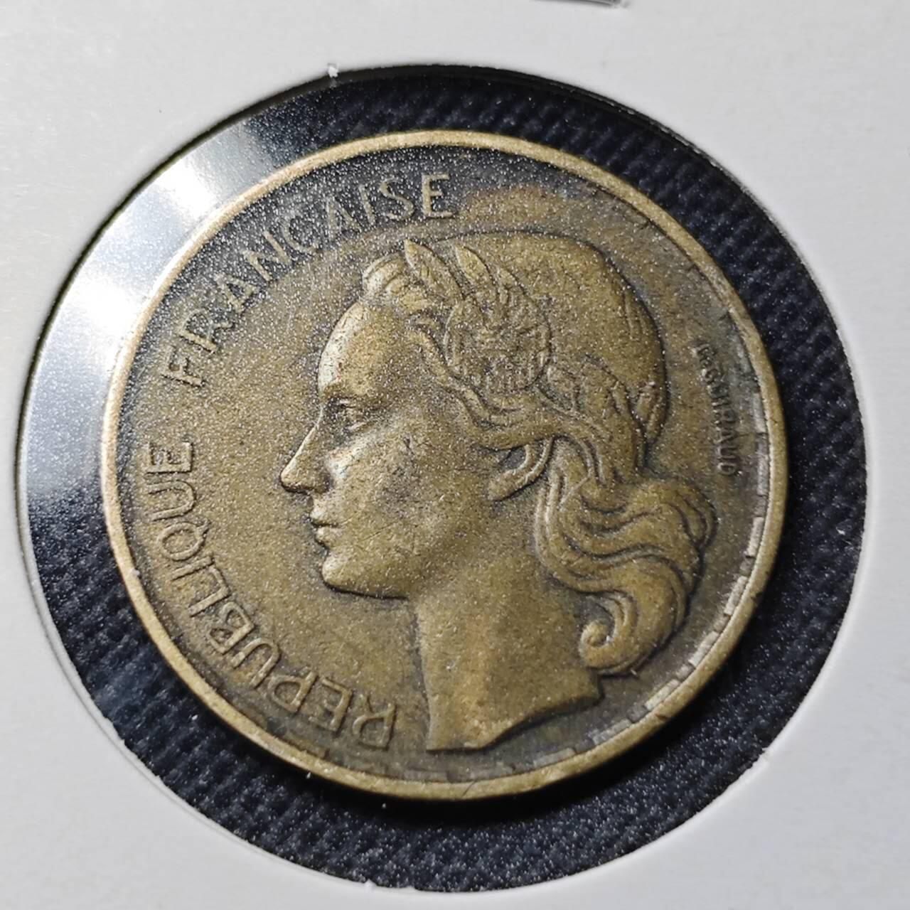 KK钱币收藏小铺  第364场  2月预留时间 周末发货  法国20法郎