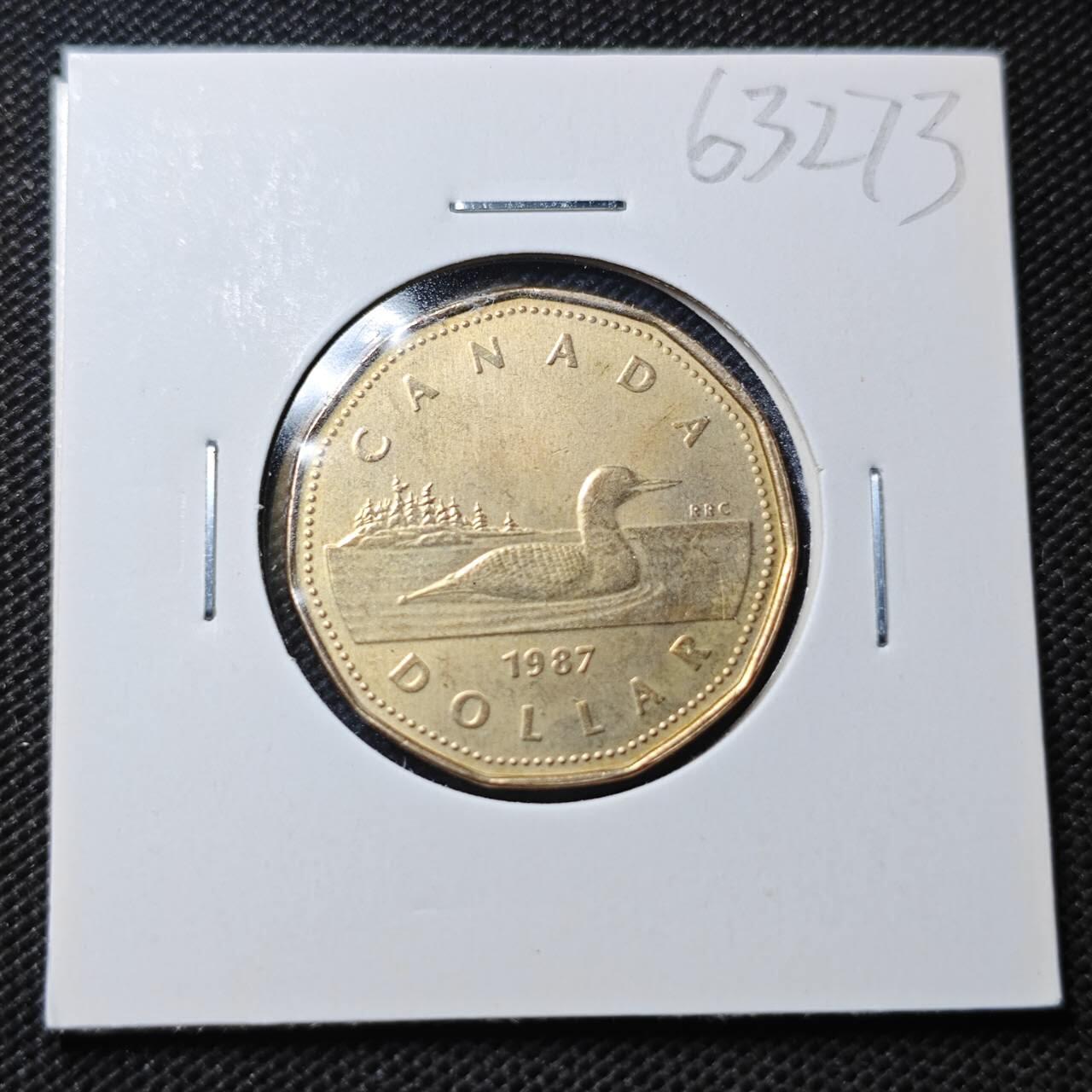 KK钱币收藏小铺  第363场  2月预留时间 周末发货  加拿大1元 好品